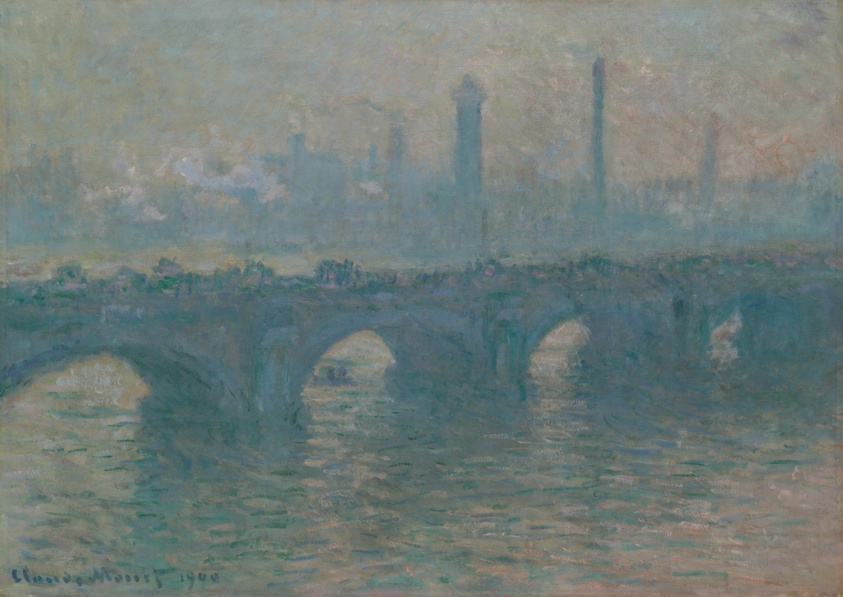 Waterloo Bridge, Gray Weather