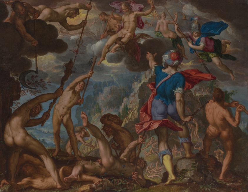 The Battle between the Gods and the Giants