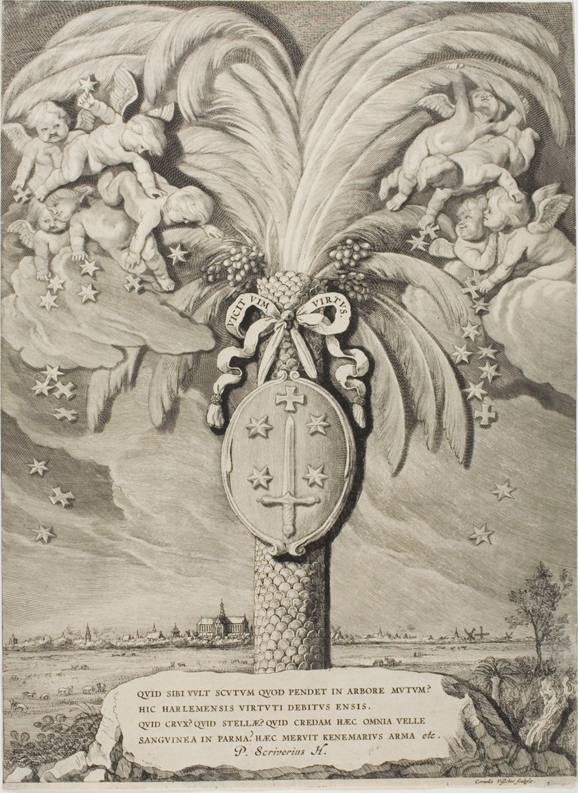 ハールレムの紋章(ホラント・ゼーラント・西フリースラント伯列伝の巻末頁)