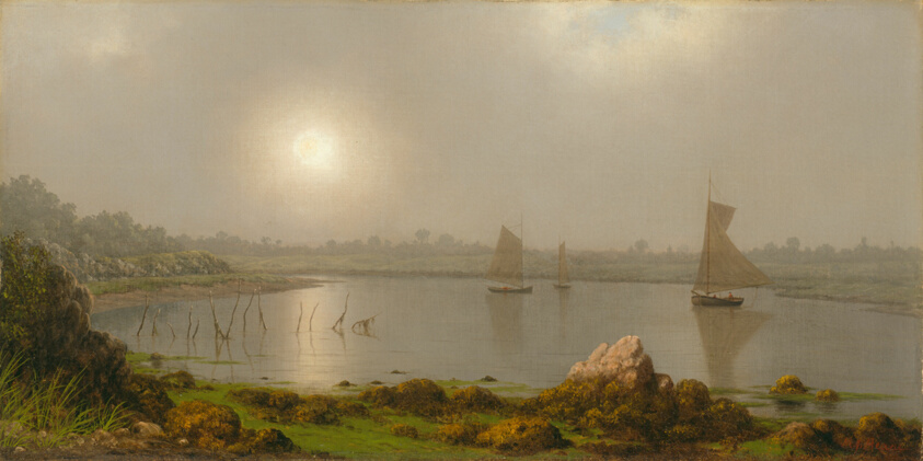 ヨーク港、メイン州の海岸