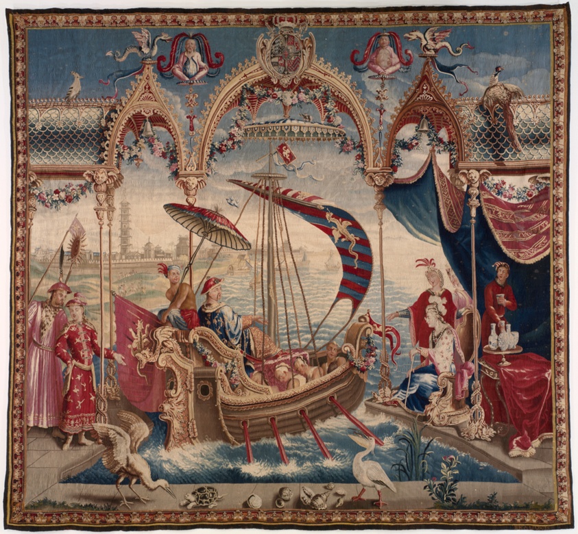 The Emperor Sailing from The Story of the Emperor of China