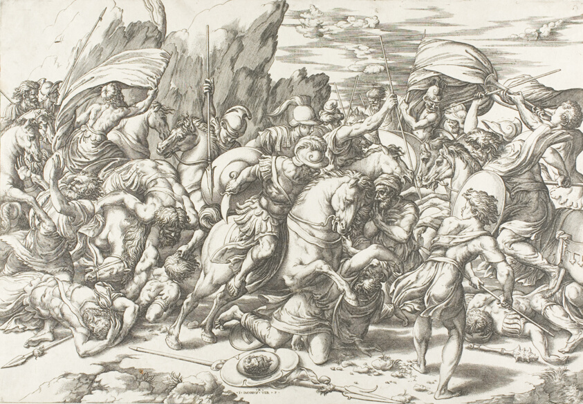The Battle around the Shield and Lance