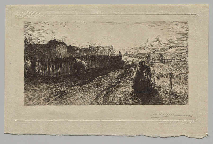 At the Fortifications, Porte de Versailles