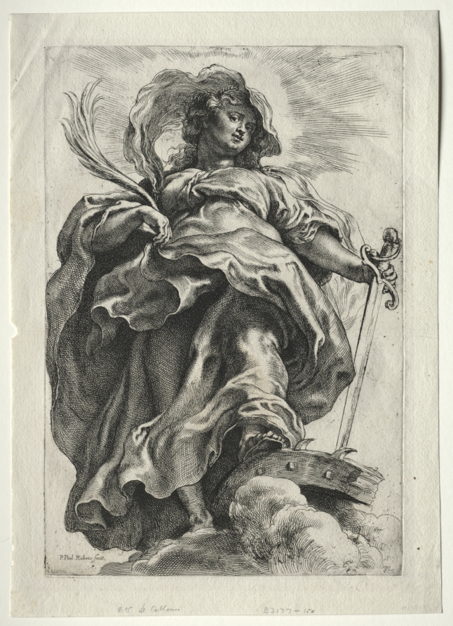 Saint Catherine in the Clouds