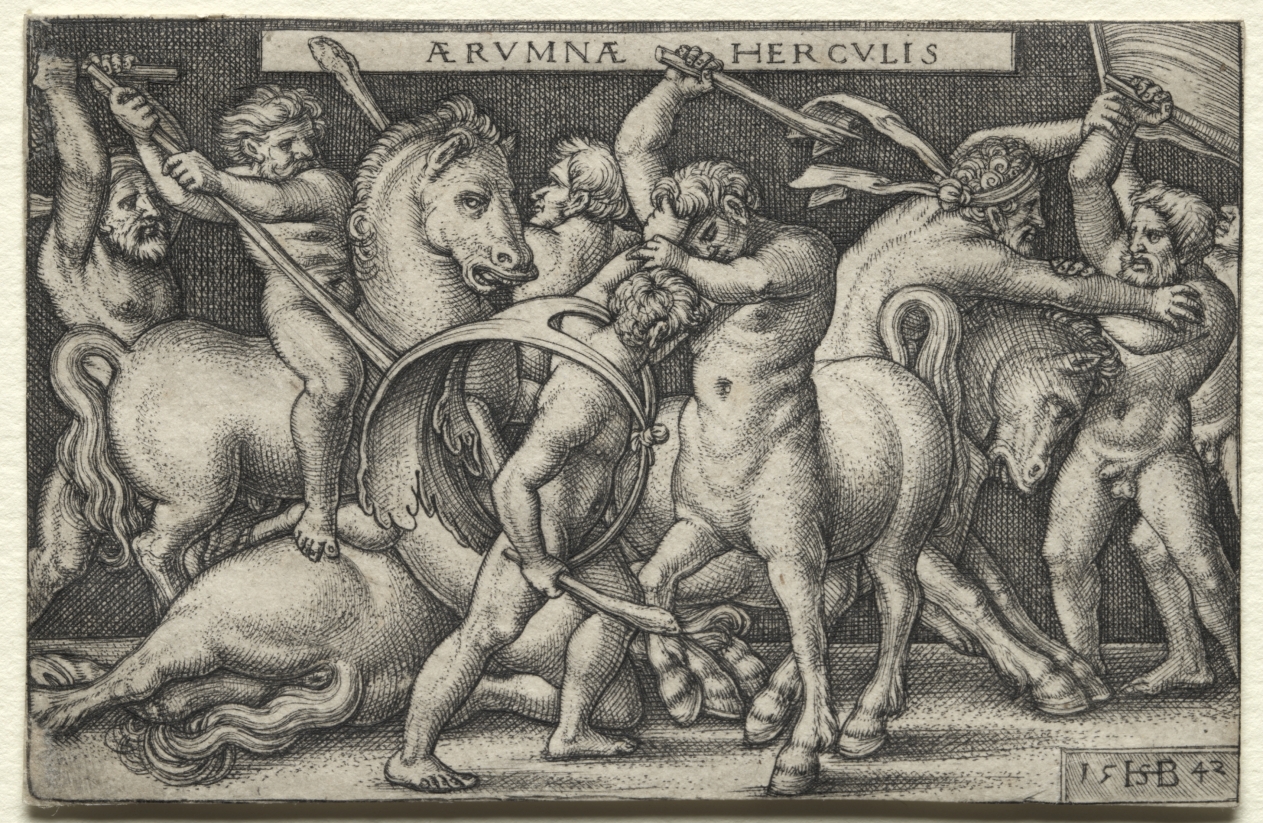 The Labors of Hercules: Hercules Defeating the Centaurs