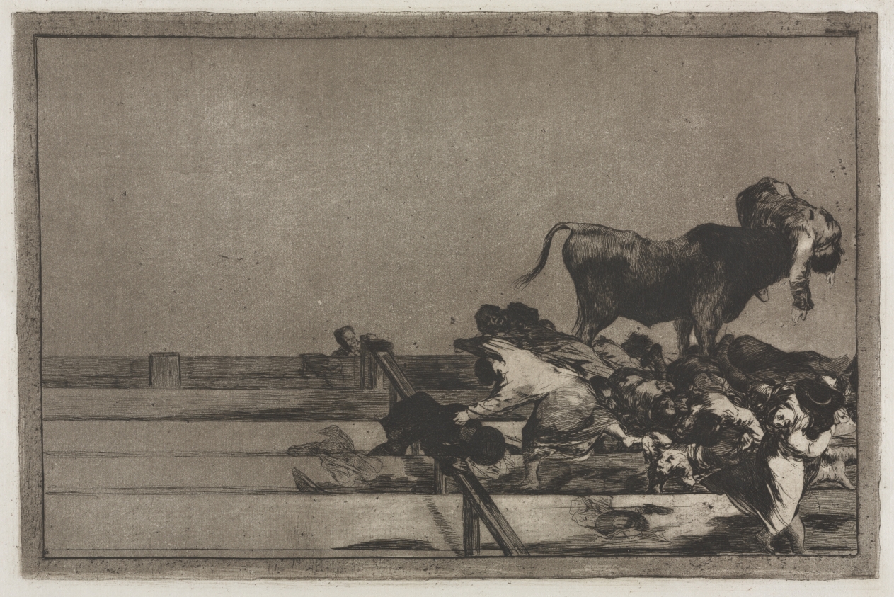 Bullfights:   Dreadful Events in the Front Rows of the Ring at Madrid and Death of the Mayor of Torrejon