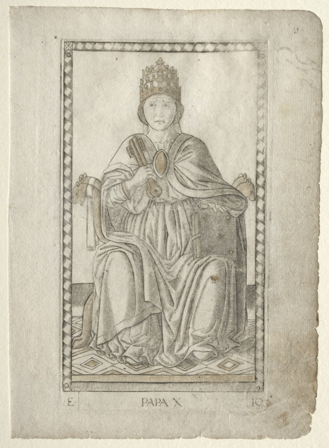 The Pope (from the Tarocchi, series E: Conditions of Man, #10)