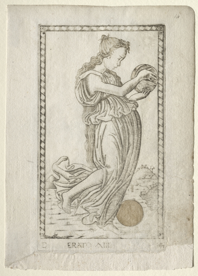 Erato (lyric and love poetry) (from the Tarocchi series D: Apollo and the Muses, #14)