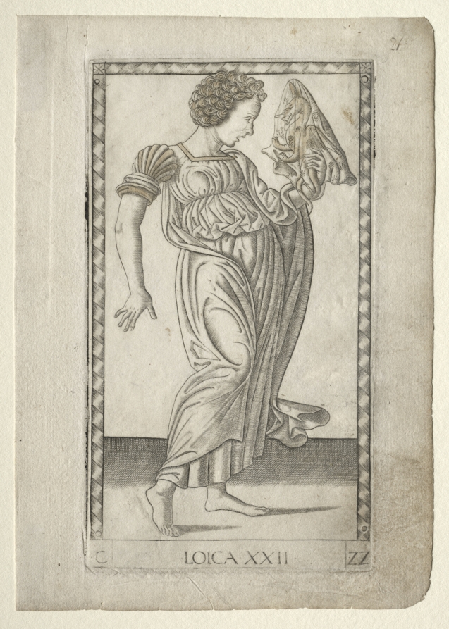 Logic (from the Tarocchi, series C:  Liberal Arts, #22)