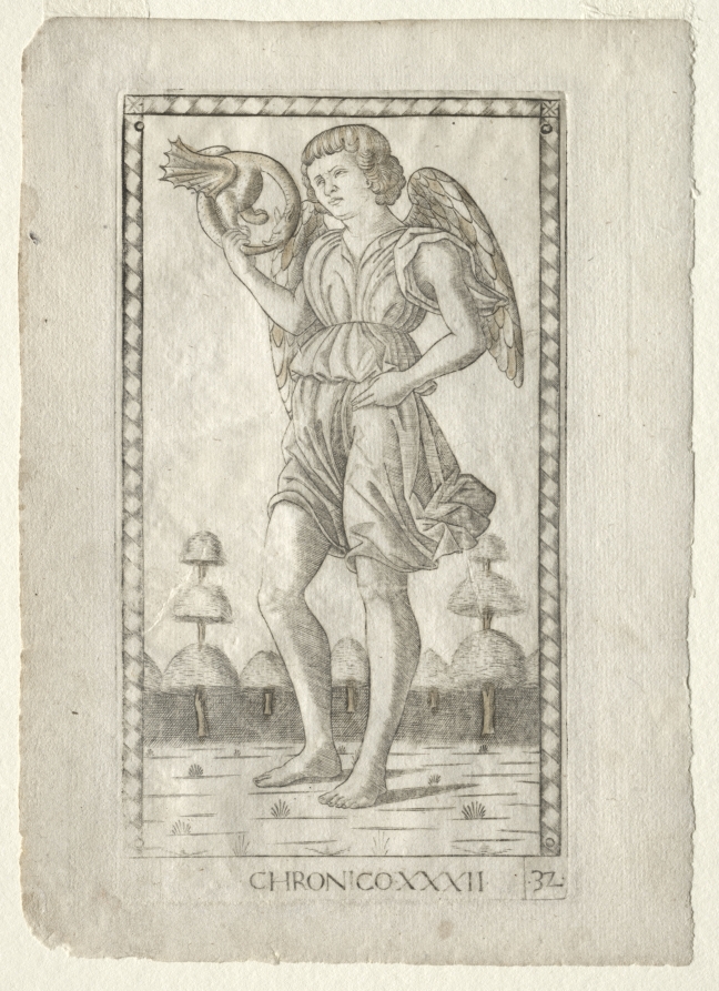 Genius of Time (from the Tarocchi, series B: Cosmic Principles & Virtues, #32)