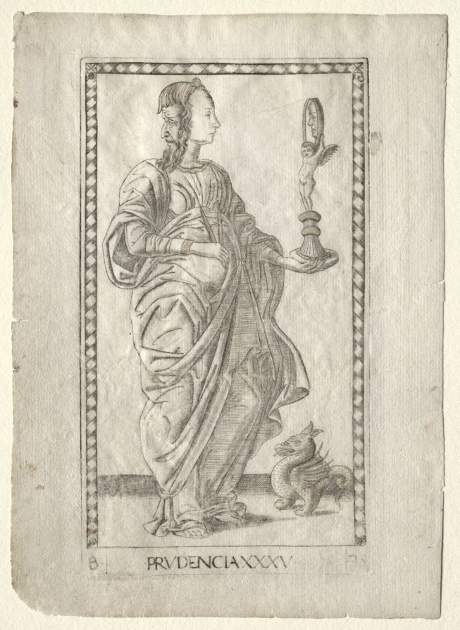 Prudence (from the Tarocchi, series B: Cosmic Principles & Virtues, #35)