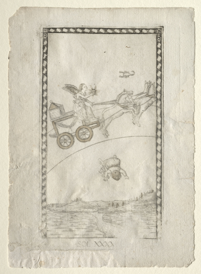 Sun (from the Tarocchi, series A: Firmaments of the Universe, #44)