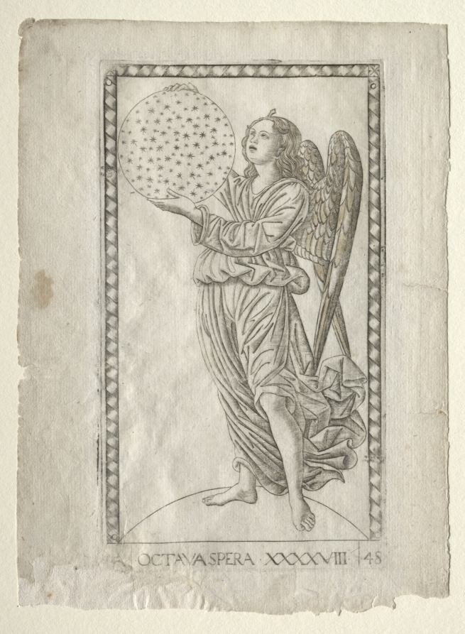 The Angel of the Eighth Sphere (from the Tarocchi, series A:  Firmaments of the Universe, #48)