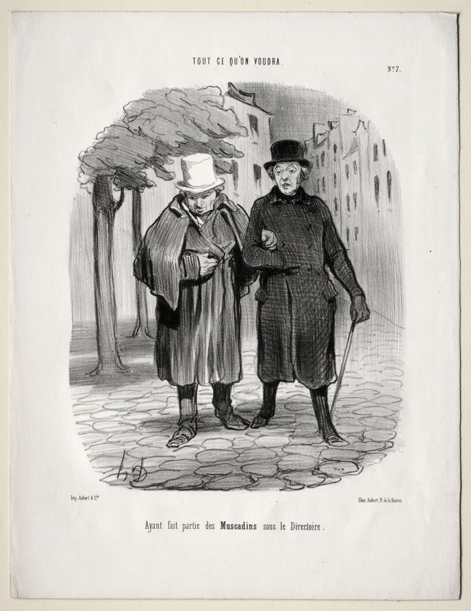 Former dandies under the Directory