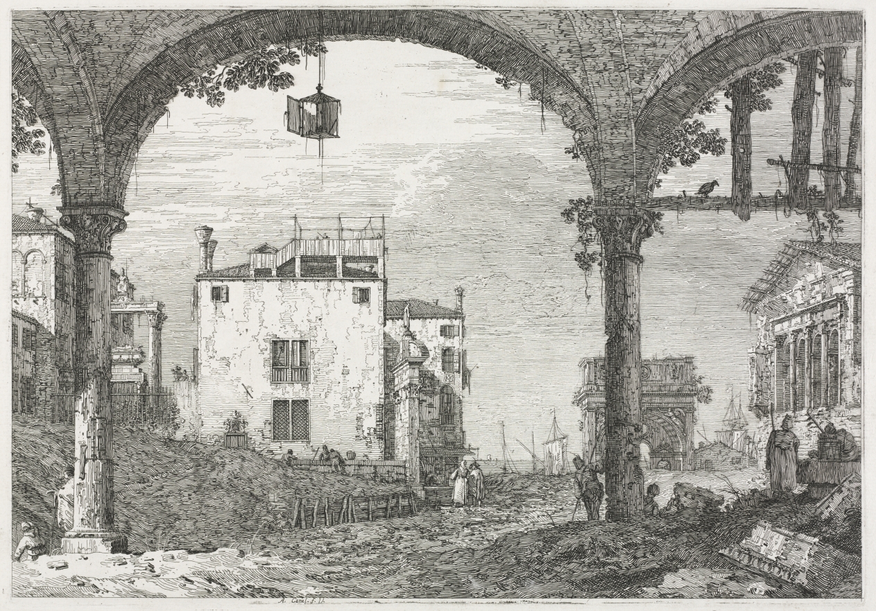 Views: The Portico with the Lantern