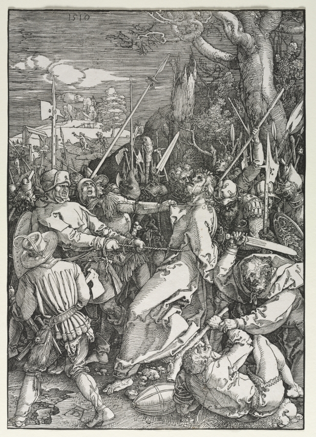 アルブレヒト・デューラー《The Large Passion: The Betrayal of Christ》(クリーヴランド美術館蔵)