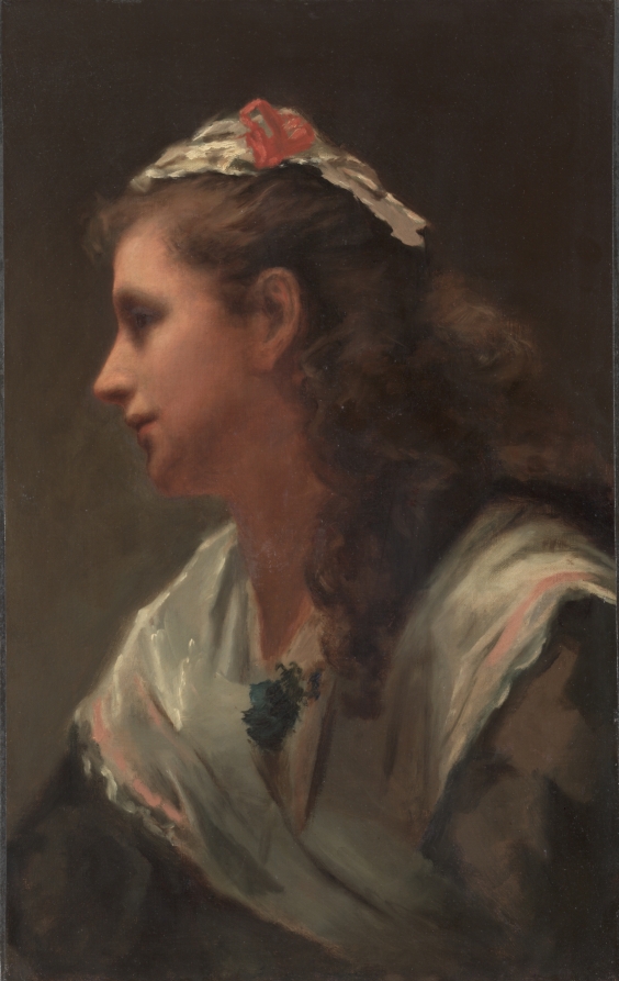 His First Model-Miss Russell
