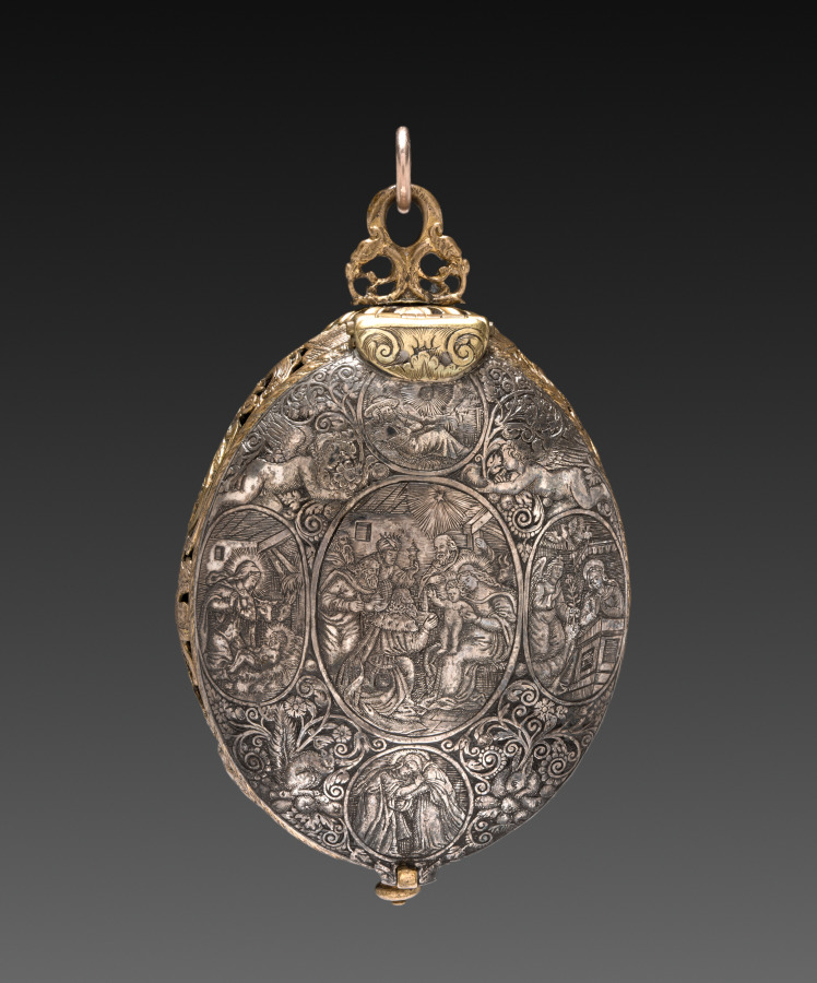 Engraved Egg Watch