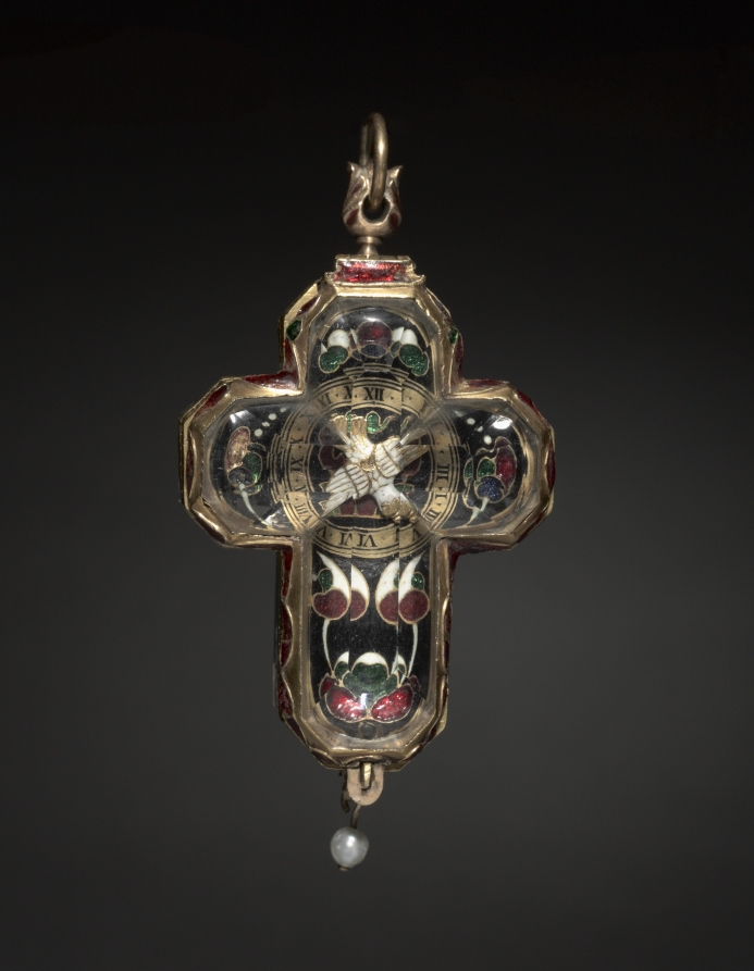 Cross-Shaped Clock