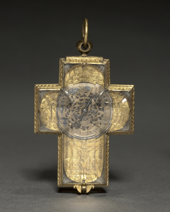 Cross-Shaped Clock