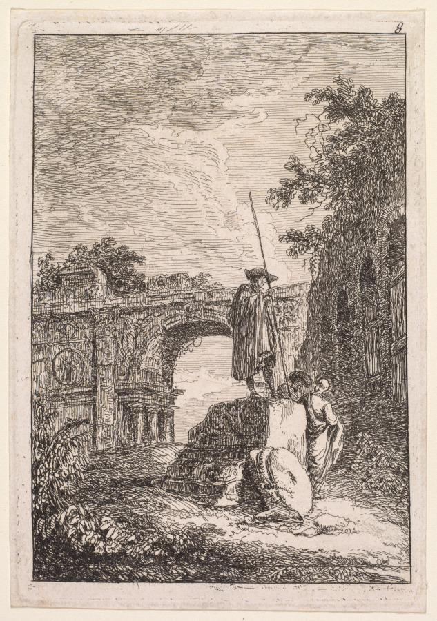 Les Soirées de Rome:  L'Arc de triomphe