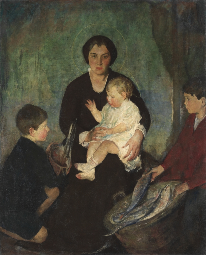 Charles W. Hawthorne《The Offering》(クリーヴランド美術館蔵)