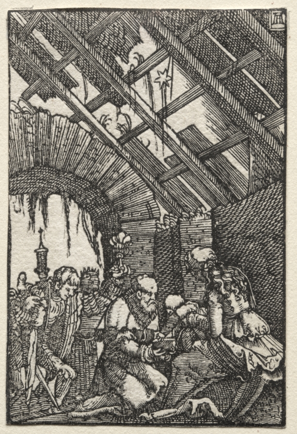 アルブレヒト・アルトドルファー《The Fall and Redemption of Man:  The Adoration of the Magi》（クリーヴランド美術館蔵）