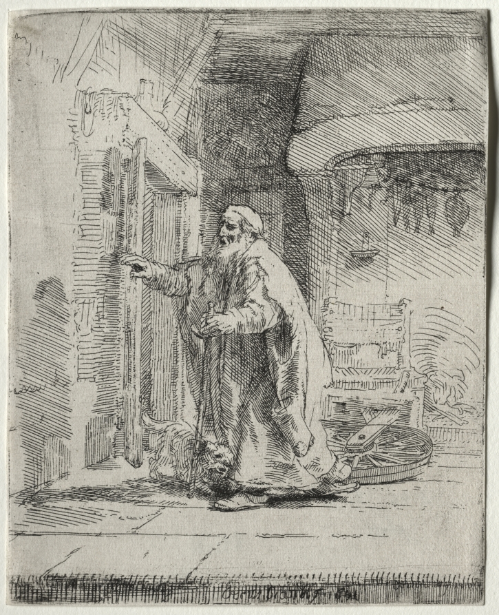 The Blindness of Tobit:  The Larger Plate