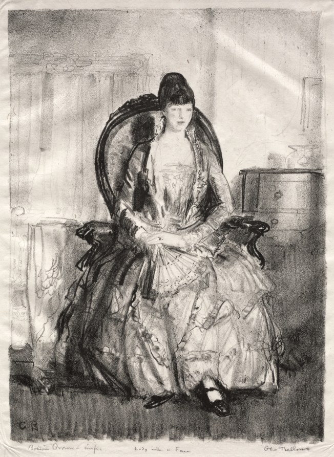 Lady with a Fan