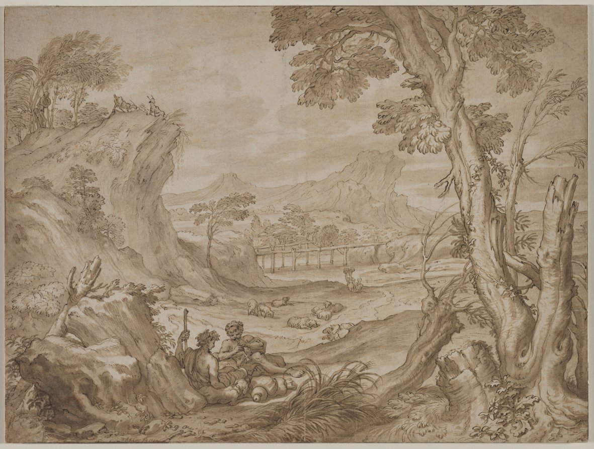 Landscape with Shepherds