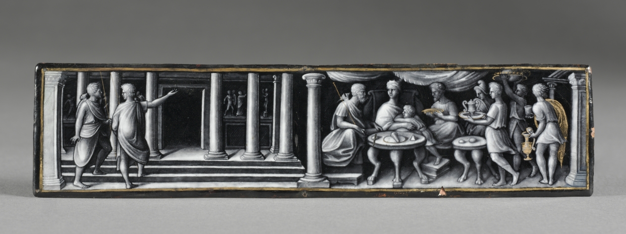 Plaque Depicting a Scene from the Aeneid