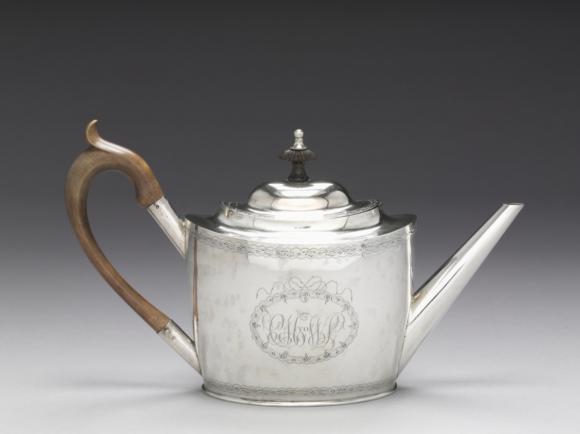 Ebenezer Moulton《Teapot》(クリーヴランド美術館蔵)