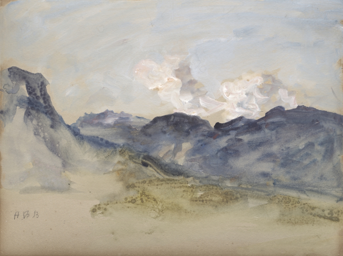 Hercules Brabazon Brabazon《In the Alps》(クリーヴランド美術館蔵)
