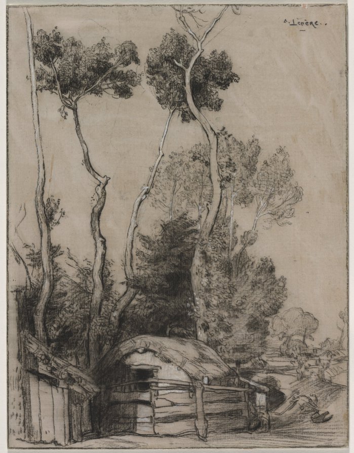 Landscape with Cottages