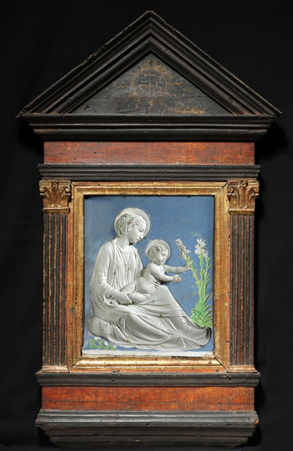 Luca della Robbia《Madonna and Child》(クリーヴランド美術館蔵)