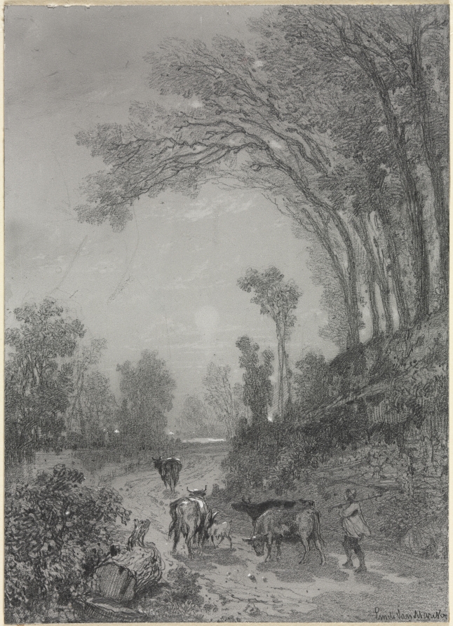 Landscape with Cows