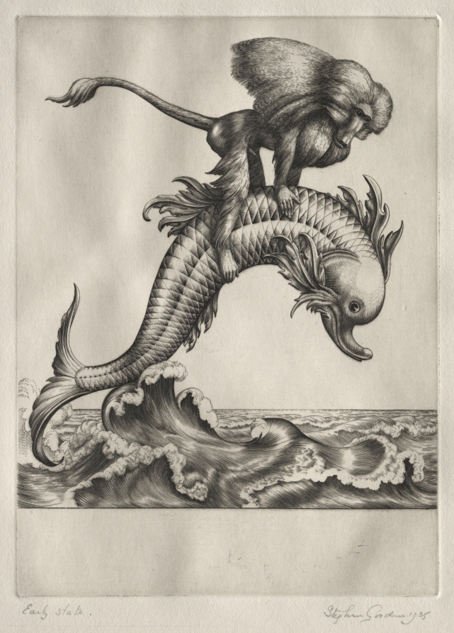 Aesop's Fables:  An Ape and a Dolphin