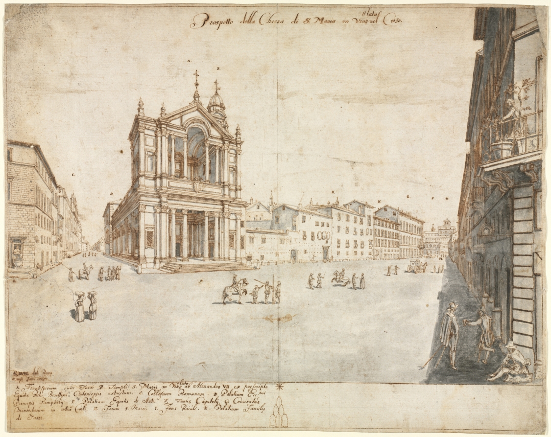 Eighteen Views of Rome: Santa Maria in Via Lata