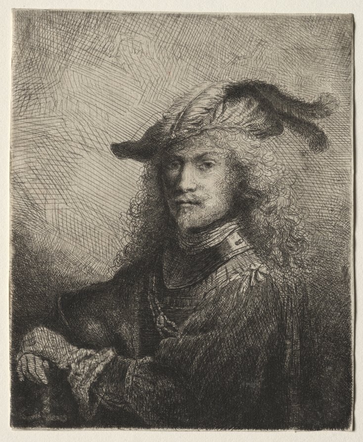 フェルディナント・ボル《Portrait of an Officer》(クリーヴランド美術館蔵)