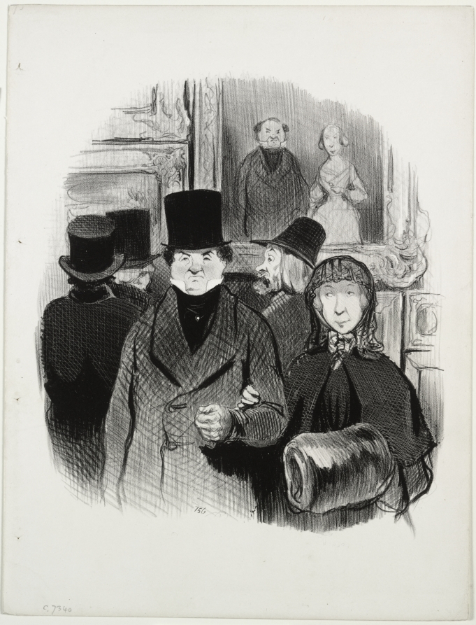 When One's Portrait is Exhibited at the Salon