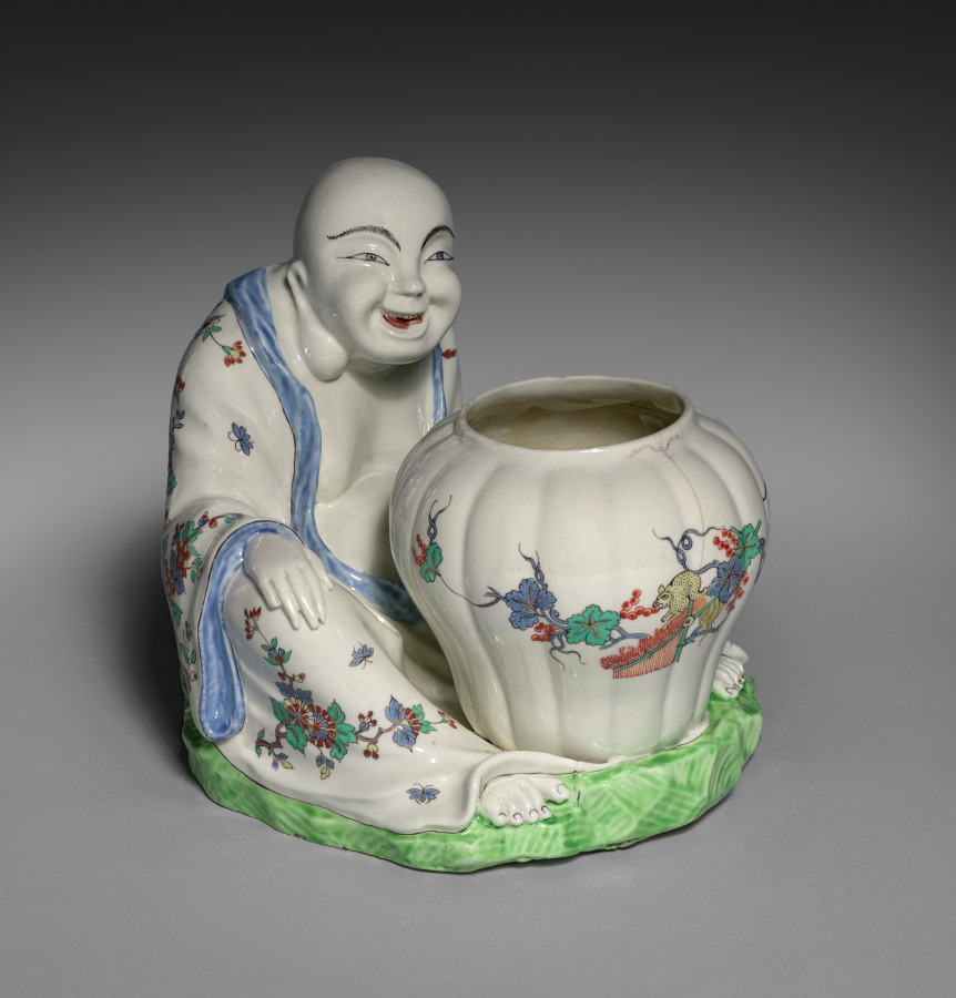 Figure of a Chinese with Jar