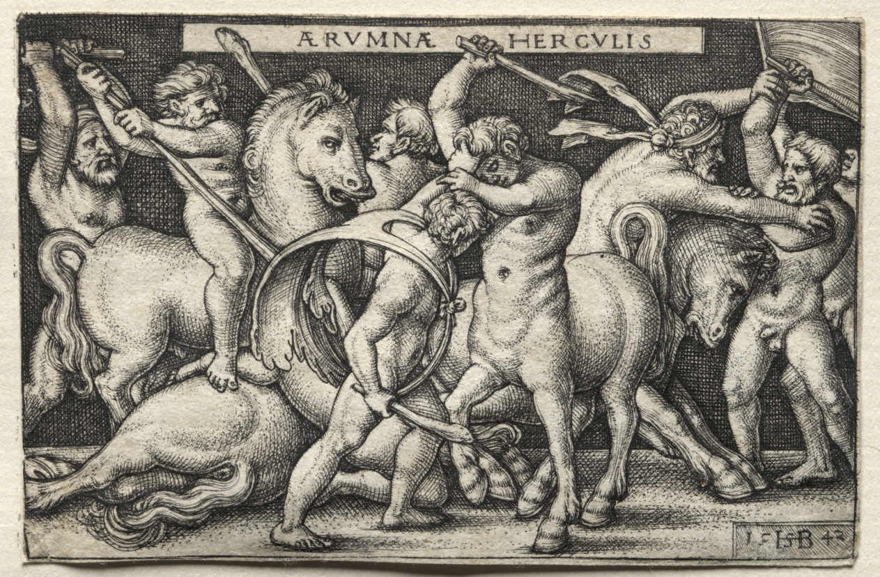 The Labors of Hercules: Hercules Defeating the Centaurs
