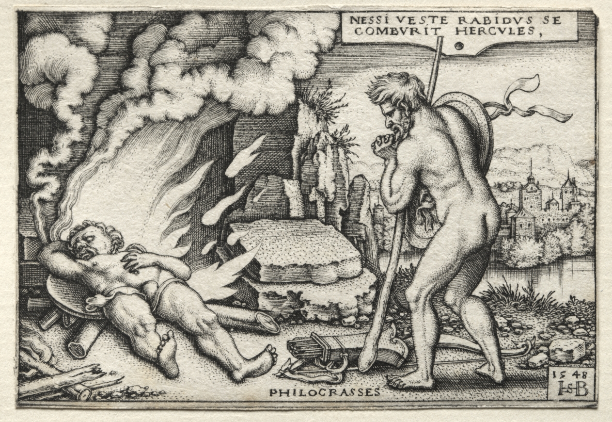 The Labors of Hercules: Hercules on his Pyre