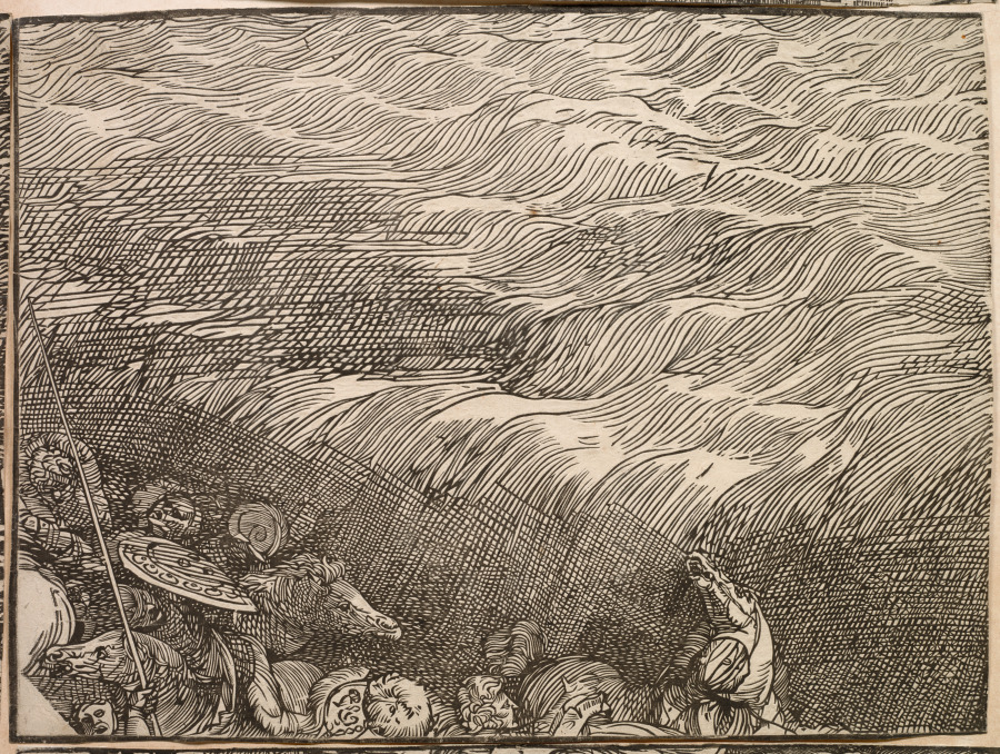 The Submersion of Pharaoh's Army in the Red Sea