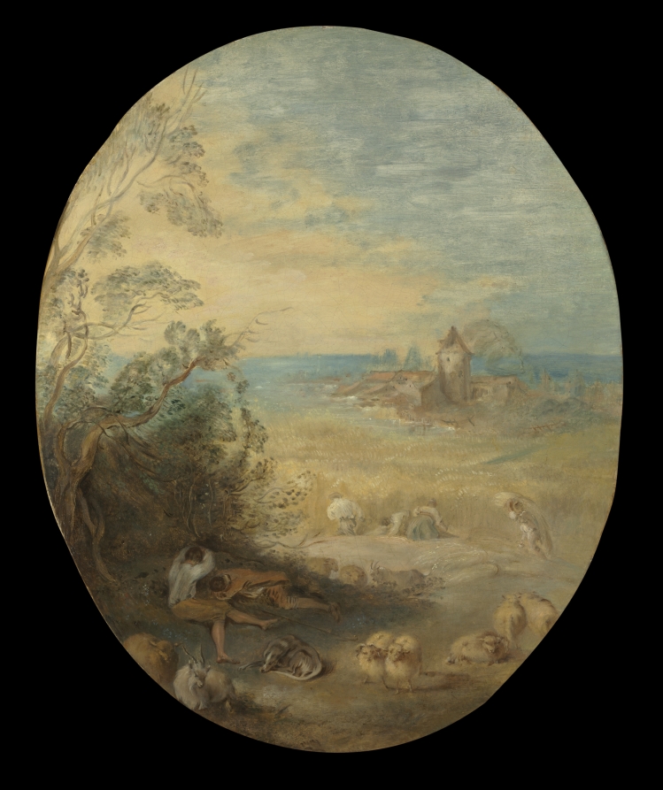 Jean-Baptiste Pater《Summer》（クリーヴランド美術館蔵）
