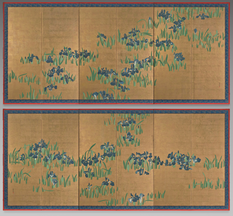 燕子花図