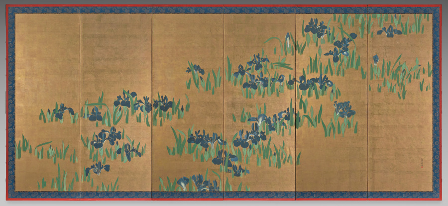 燕子花図