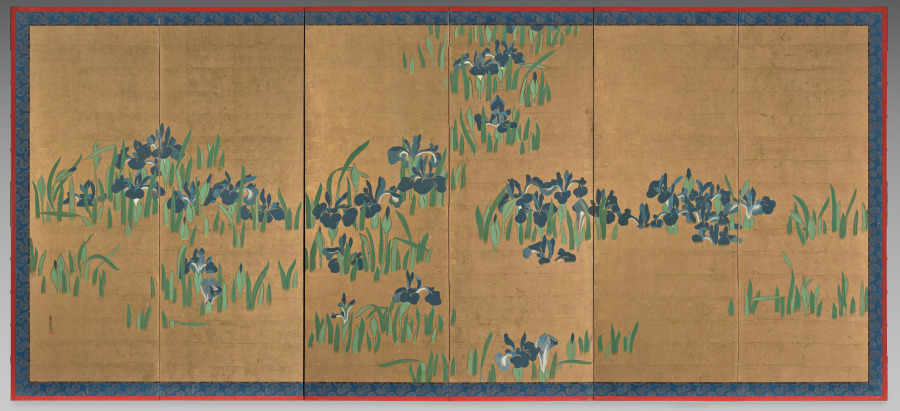 燕子花図