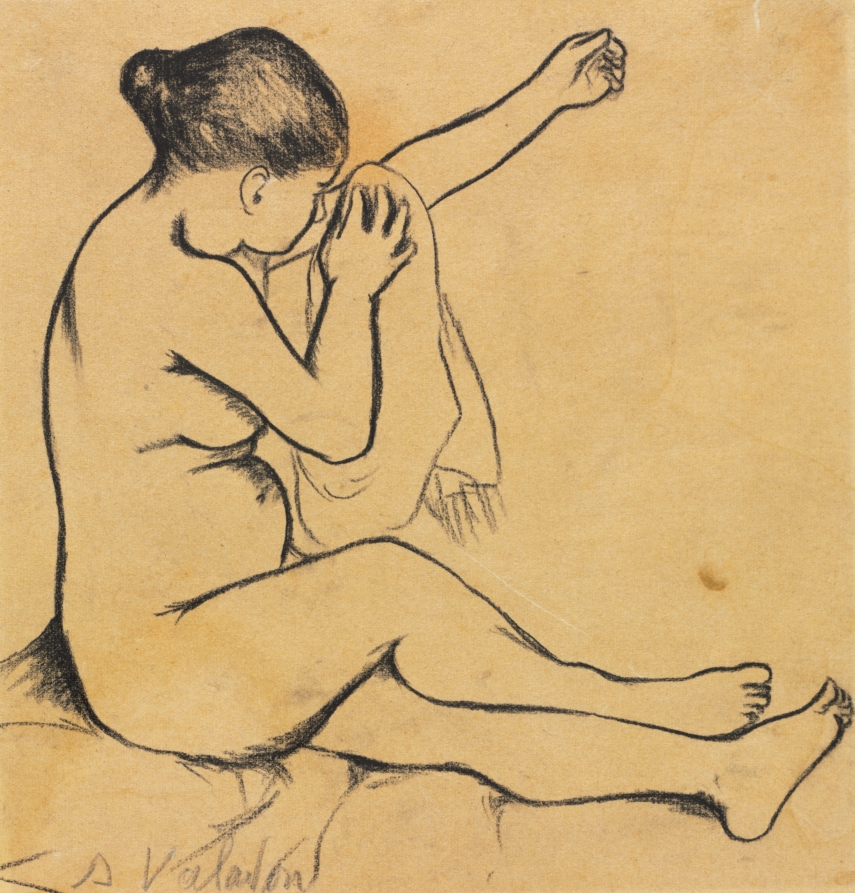 Seated Female Nude
