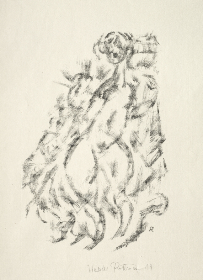 Walter Ruttmann《The Promenade》(クリーヴランド美術館蔵)